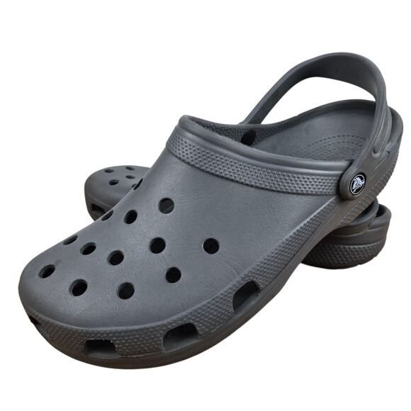 Crocs Classic Clogs Sandals Men's Sz 14 Gray Comfort Gorpcore Clogcore - Picture 1 of 11